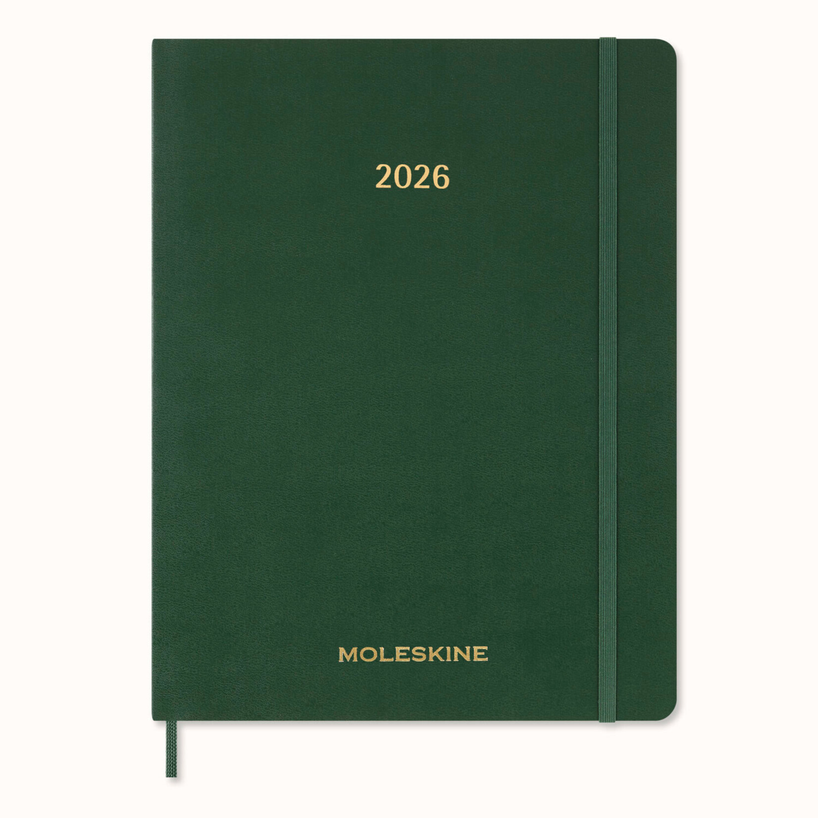 Moleskine Moleskine 15 Month Essential Weekly Planner, 2026, XXL, Softcover - Myrtle Green