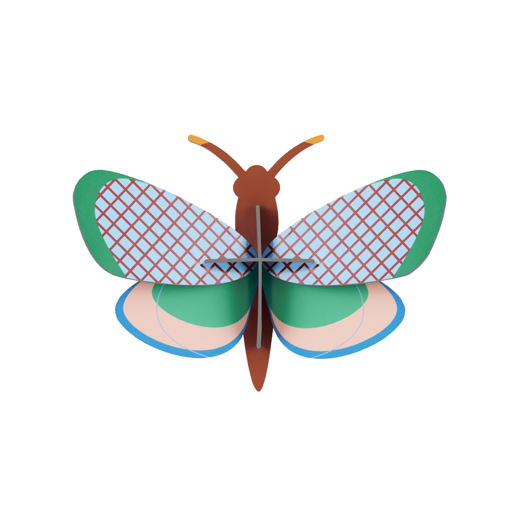 Studio Roof Studio Roof Grid Butterfly Ornament/Lucky Charm