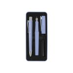 Faber-Castell Faber Castell Writing Pen Set with Ballpoint Pen and Fountain Pen - Pale Iris