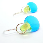 Tasci Designs Tasci Designs - Geo Drop Earrings, Aqua