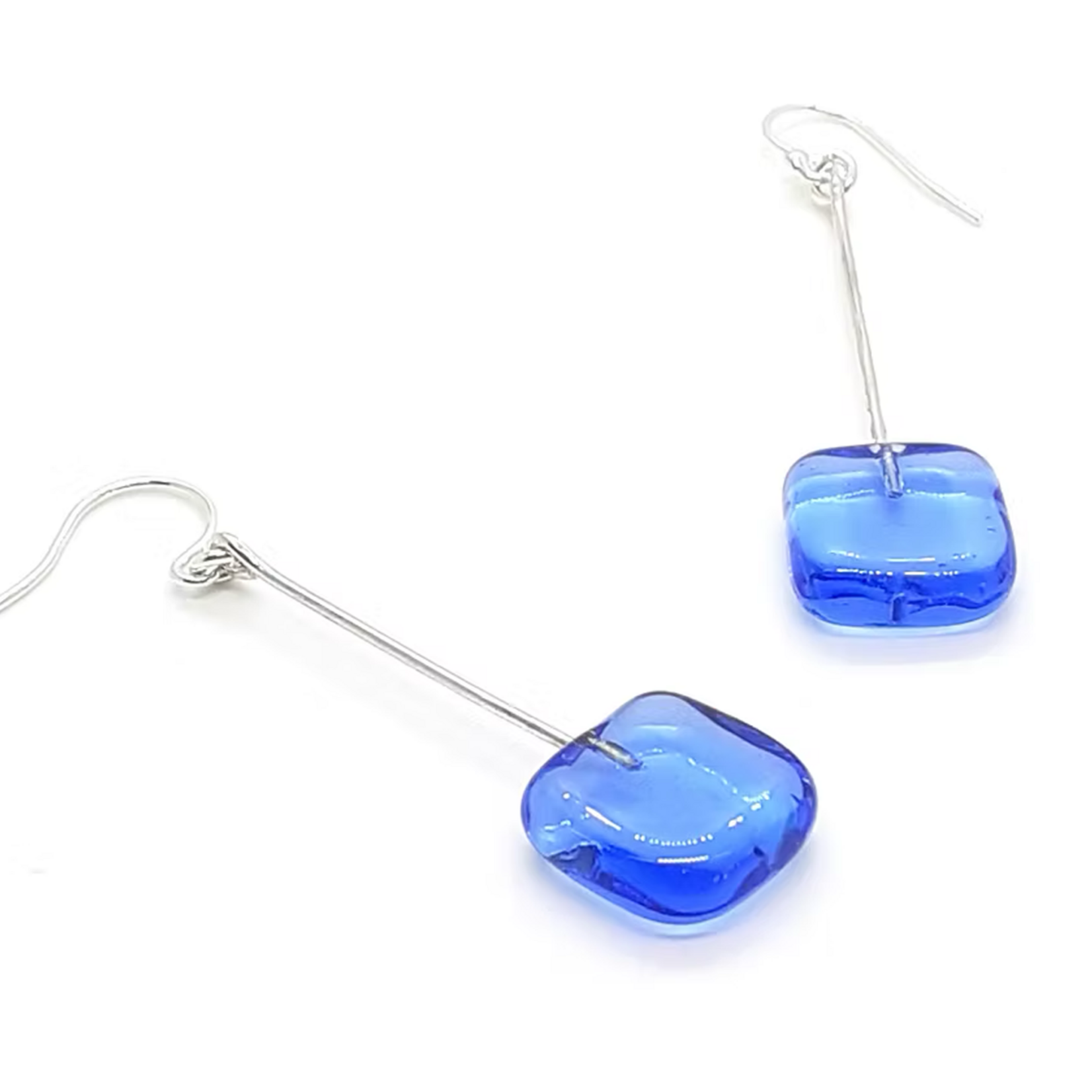Tasci Designs Tasci Designs - Square Earrings, Blue