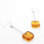 Tasci Designs Tasci Designs - Square Earrings, Topaz