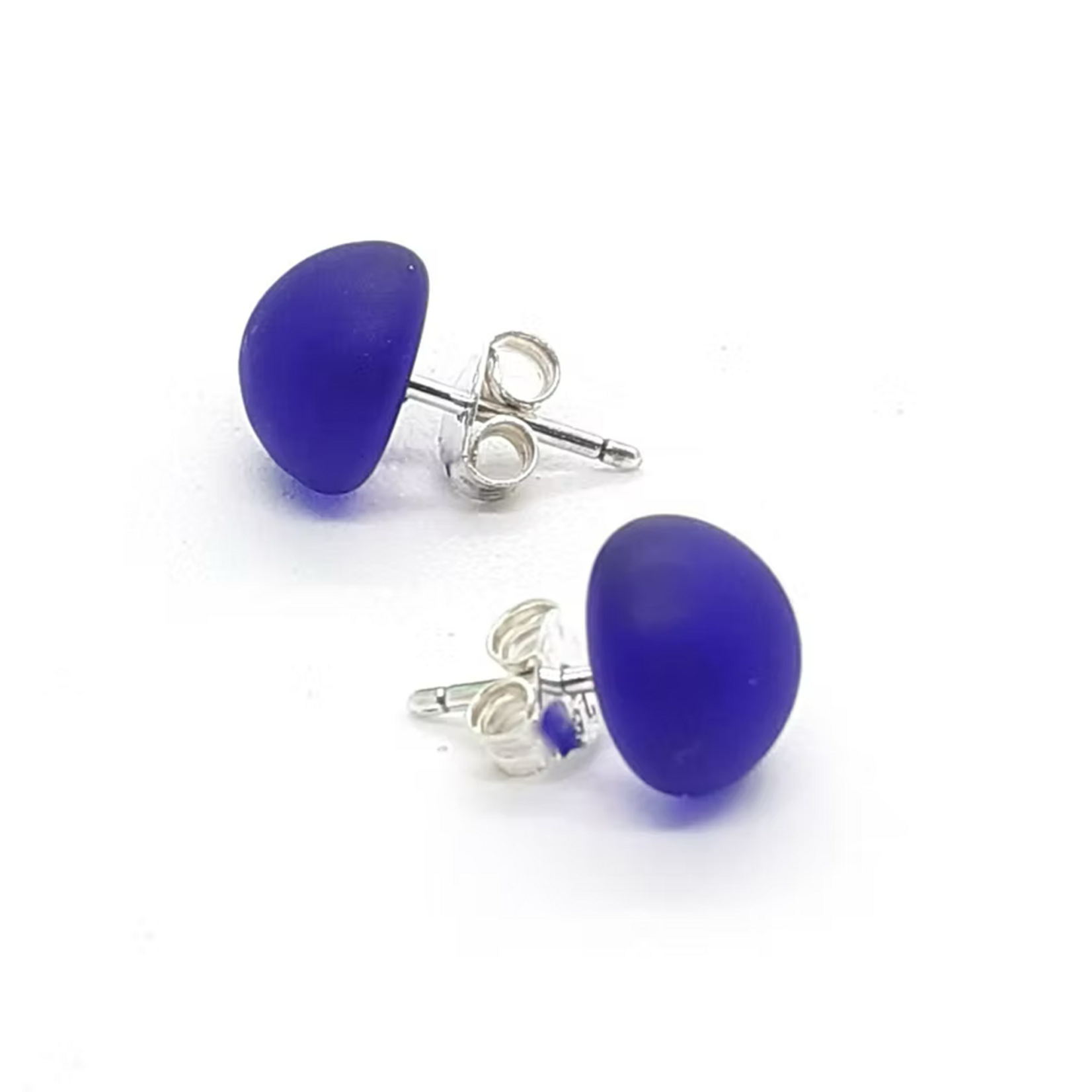 Tasci Designs Tasci Designs - Glass Stud Earrings, Blue