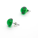 Tasci Designs Tasci Designs - Glass Stud Earrings, Emerald