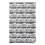 Red Cap Cards City Snow Holiday Wrapping Paper (Single Sheet)