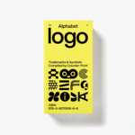 Counter-Print Alphabet Logo