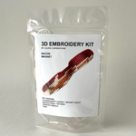 3D Embroidery Kit - Bacon Magnet