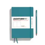 Leuchtturm Leuchtturm1917 Notebook, Medium (A5), Hardcover - Ocean, Plain