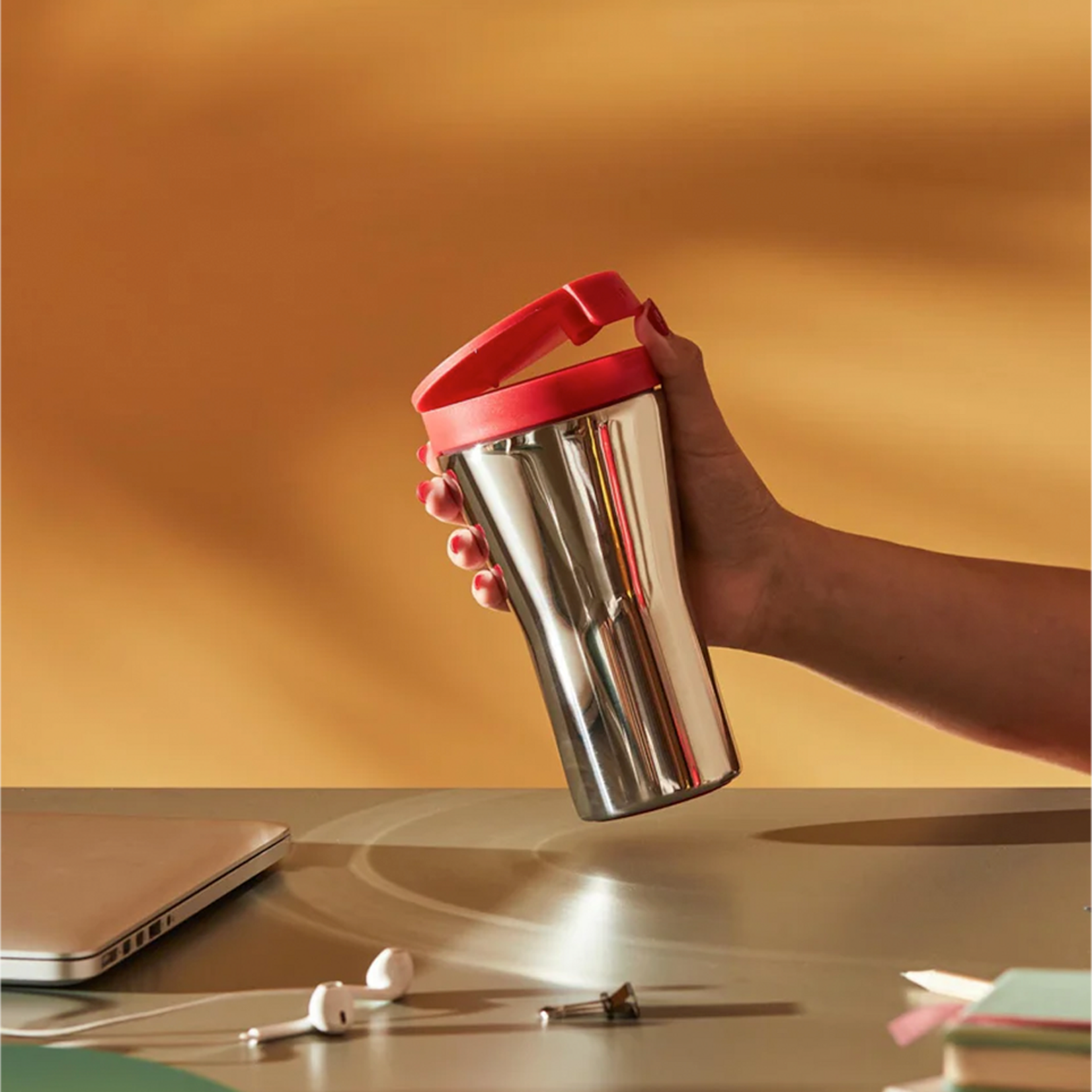 Alessi Alessi Caffa Travel Mug - Red