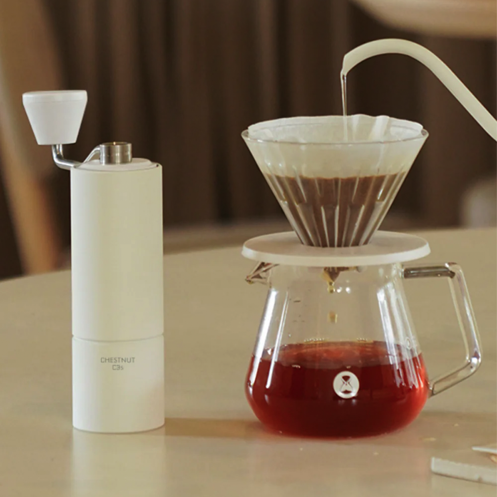 TIMEMORE TIMEMORE Chestnut C3s Grinder - White