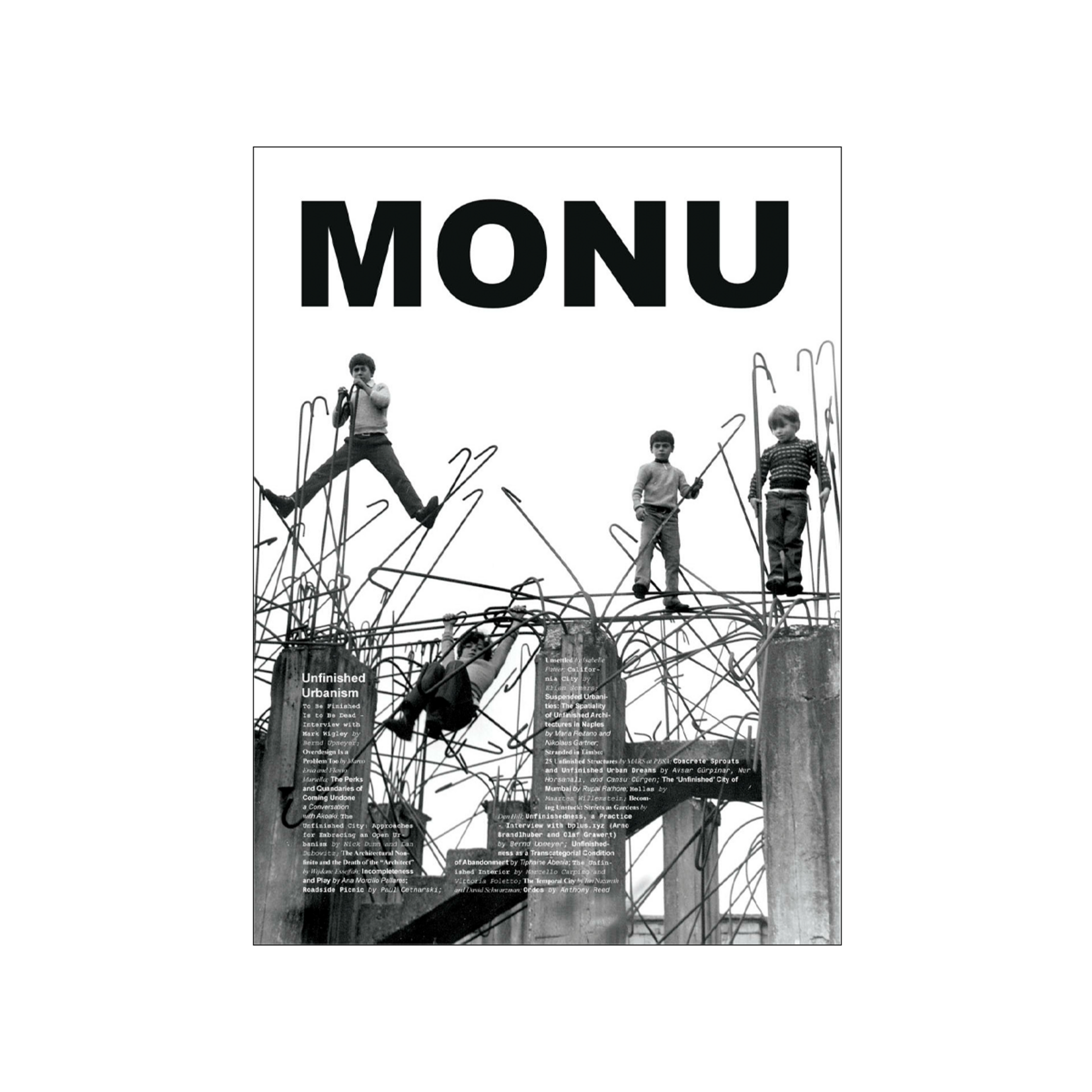 MONU 35: Unfinished Urbanism