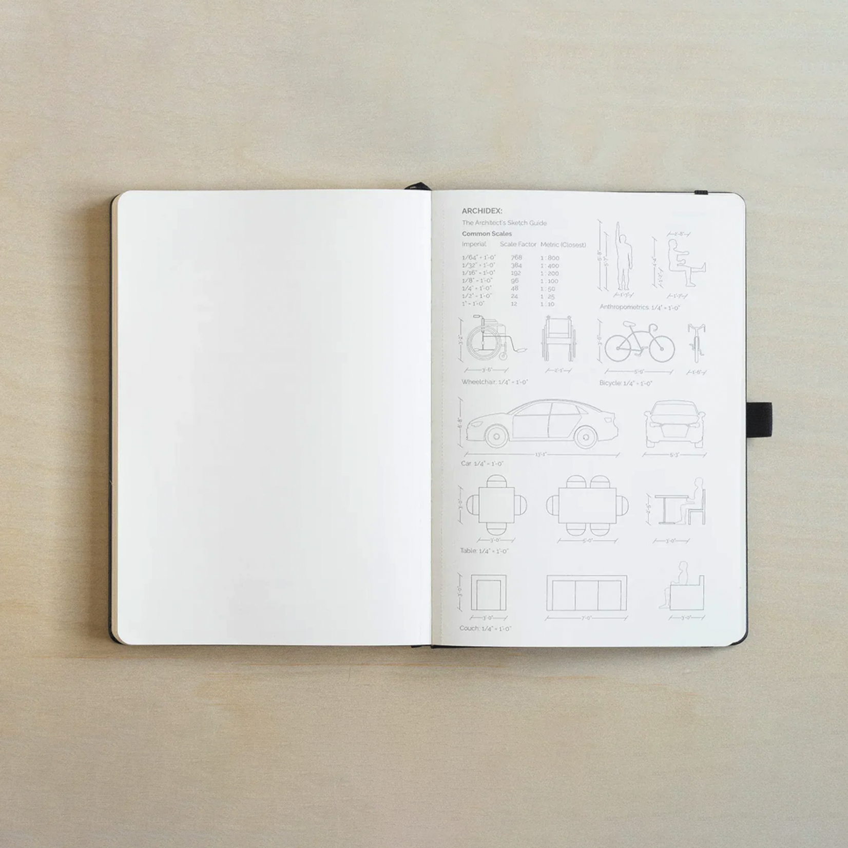 Architect Essentials Architect Essentials Sketchbook B5 - Blank