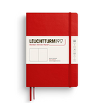 Leuchtturm Leuchtturm1917 Notebook, Medium (A5), Hardcover - Cherry, Plain
