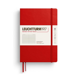 Leuchtturm Leuchtturm1917 Notebook, Medium (A5), Hardcover - Cherry, Ruled
