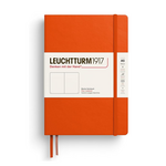 Leuchtturm Leuchtturm1917 A5 Hardcover Notebook - Pumpkin, Plain