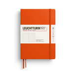 Leuchtturm Leuchtturm1917 A5 Hardcover Notebook - Pumpkin, Dotted