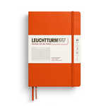 Leuchtturm Leuchtturm A5 Hardcover Notebook, Pumpkin, Ruled
