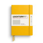Leuchtturm Leuchtturm A5 Hardcover Notebook, Sunflower, Squared