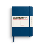 Leuchtturm Leuchtturm A5 Hardcover Notebook, Indigo, Plain