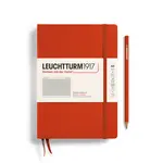 Leuchtturm Leuchtturm1917 Notebook, Medium (A5), Hardcover - Fox Red, Squared