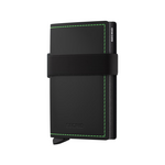 Secrid Secrid Bandwallet, Matte - Black & Green