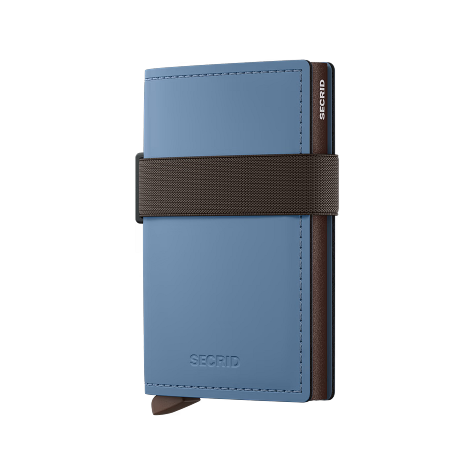 Secrid Secrid Bandwallet, Matte - Steel Blue-Brown