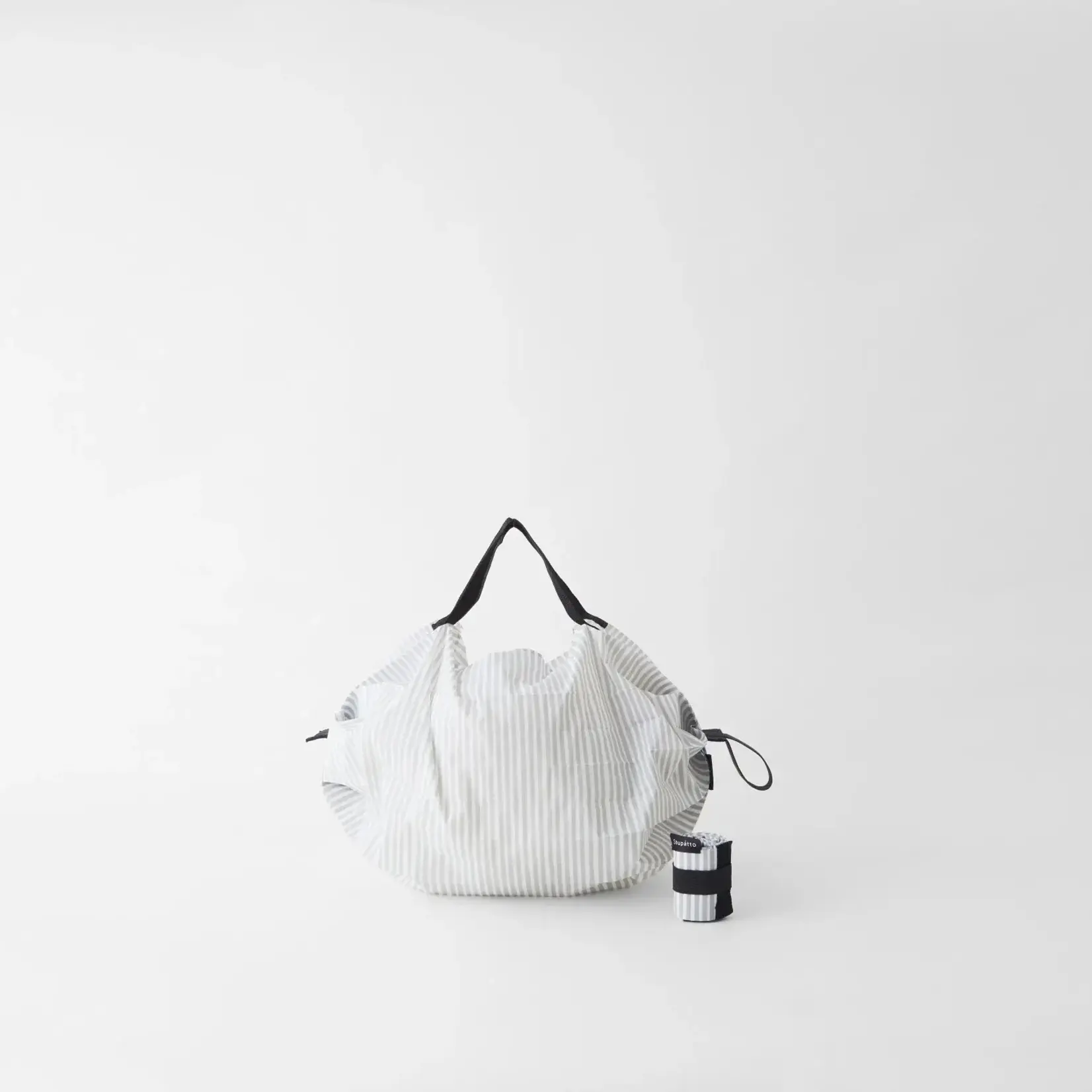 Shupatto Shupatto Compact Reusable Bag Small Sen Stripe