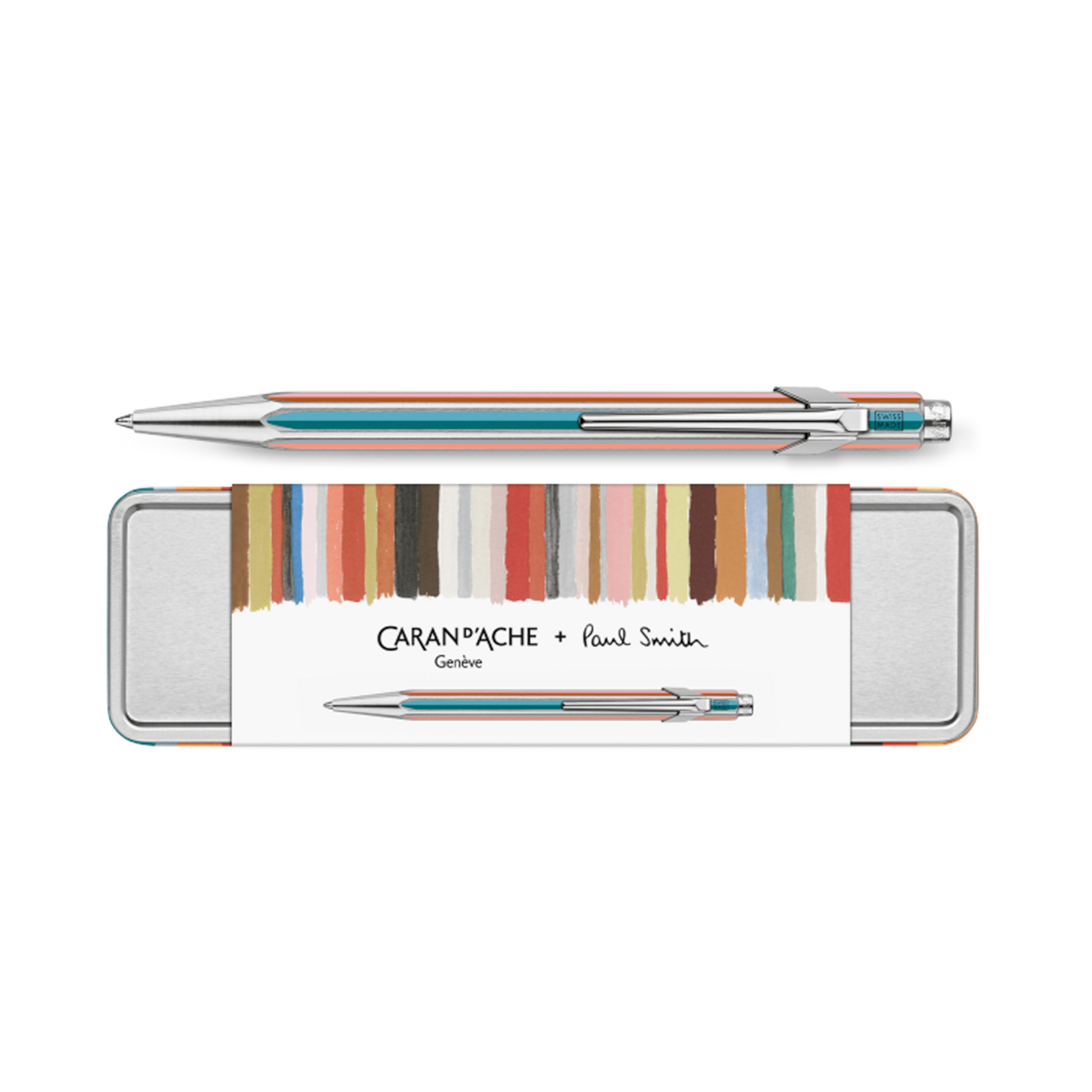 Caran d'Ache Caran d'Ache Ballpoint Pen849™ Paul Smith Special Edition - Grey Silver
