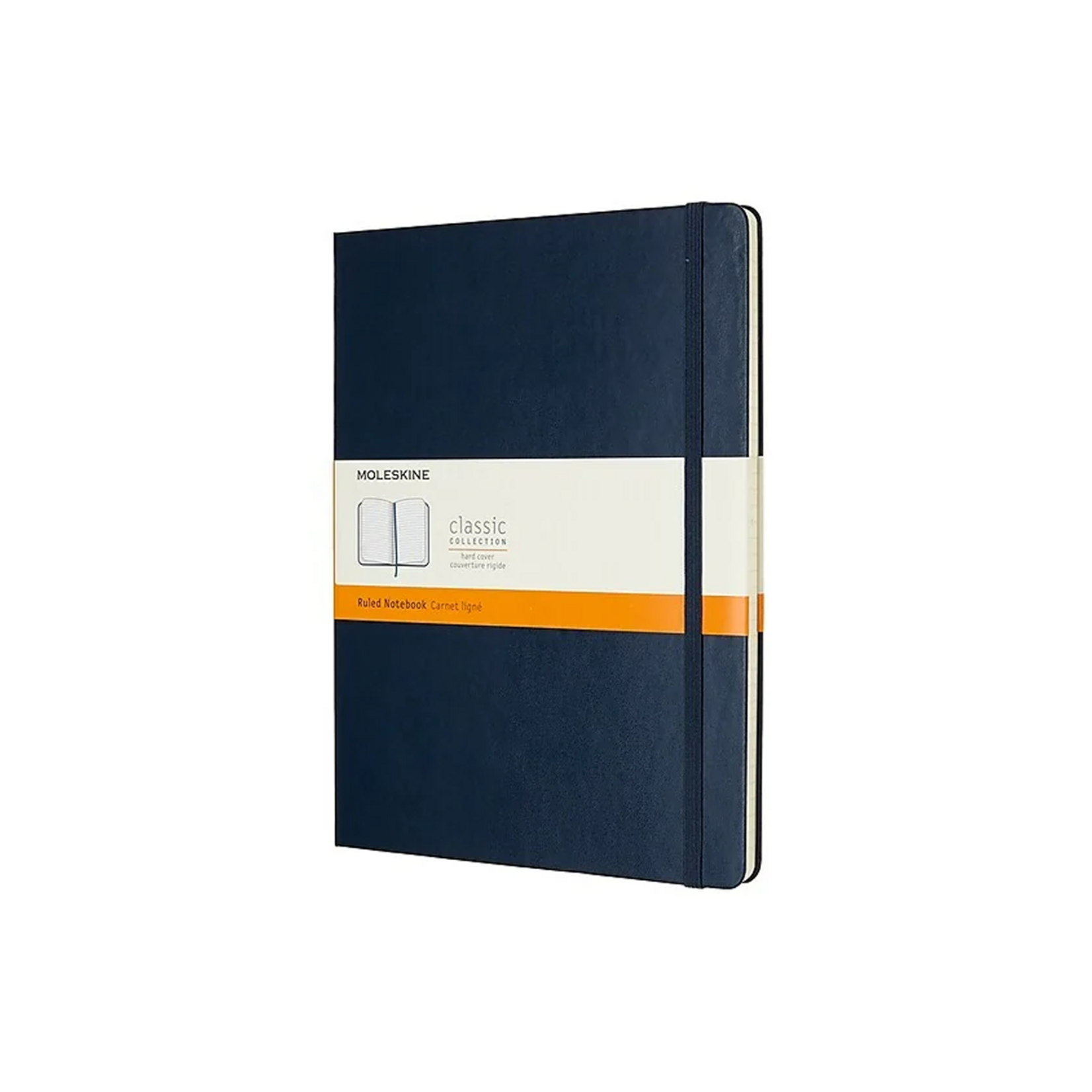 Moleskine Moleskine Classic Notebook, XL, Hardcover - Sapphire Blue, Ruled