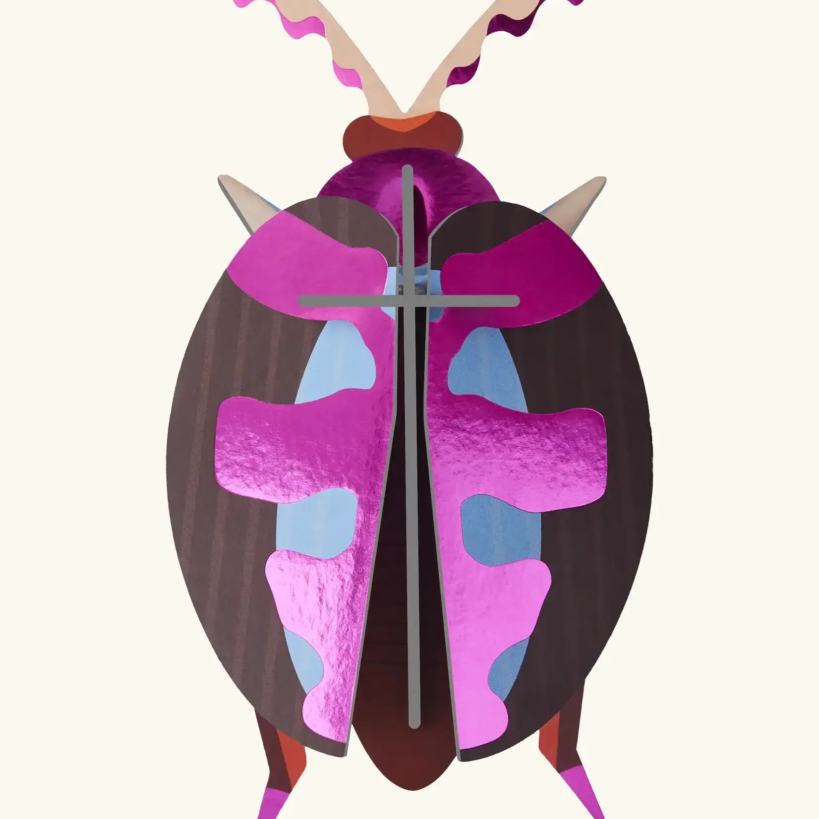 Studio Roof Studio Roof Medium Insects - Lumen Pink Beetle