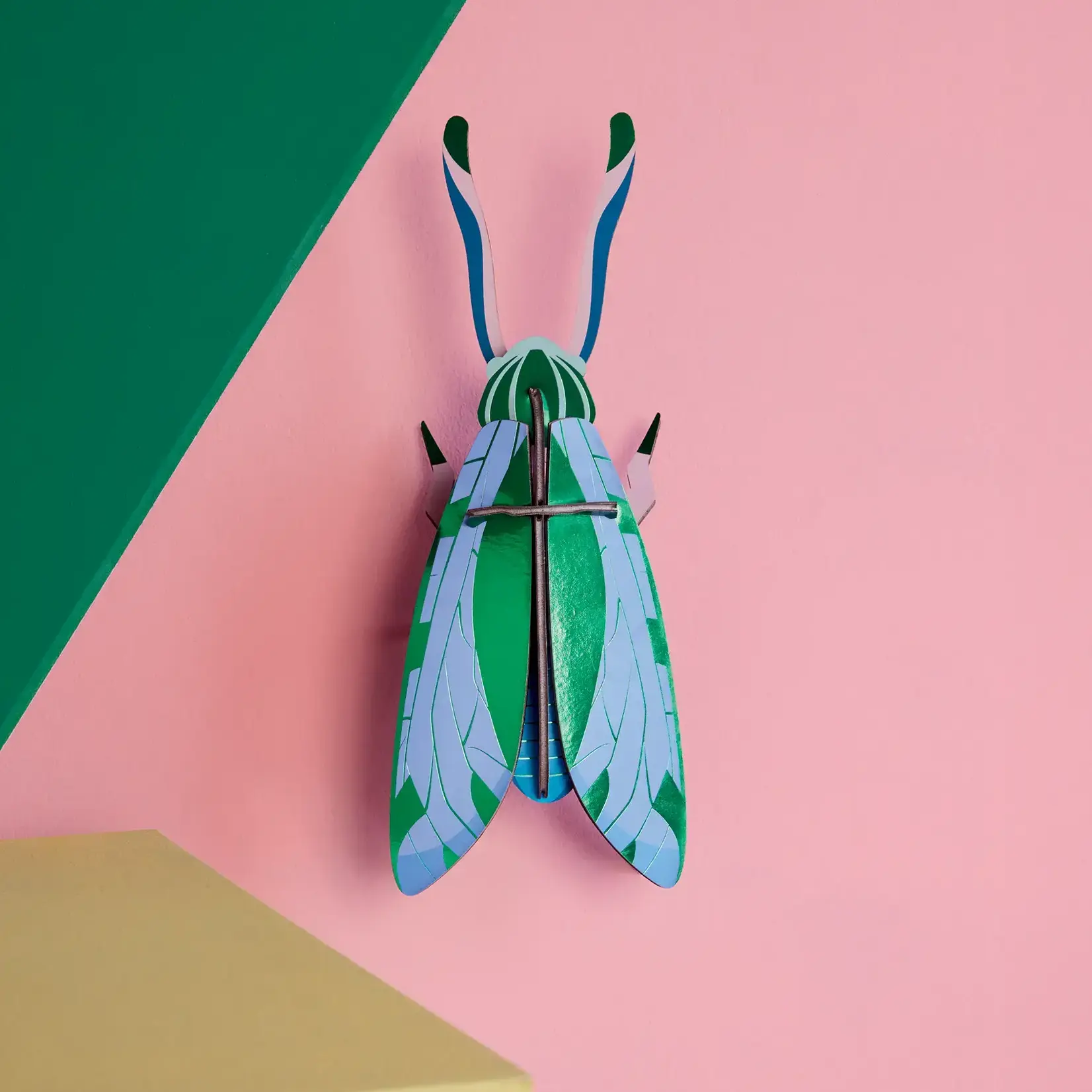 Studio Roof Studio Roof Medium Insects - Jade Grasshopper