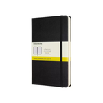 Moleskine Moleskine Classic Expanded Paper Notebook, Large, Hardcover - Black, Squared