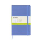 Moleskine Moleskine Classic Notebook, Large, Hardcover - Hydrangea Blue, Plain