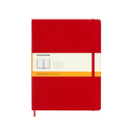 Moleskine Classic Notebook XL Ruled Scarlet Red Hardcover
