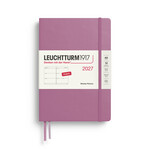Leuchtturm Leuchtturm1917 Weekly Planner 2027, Medium (A5) Hardcover - Dusty Rose