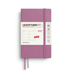 Leuchtturm Leuchtturm1917 Weekly Planner 2027, Pocket (A6) Hardcover - Dusty Rose