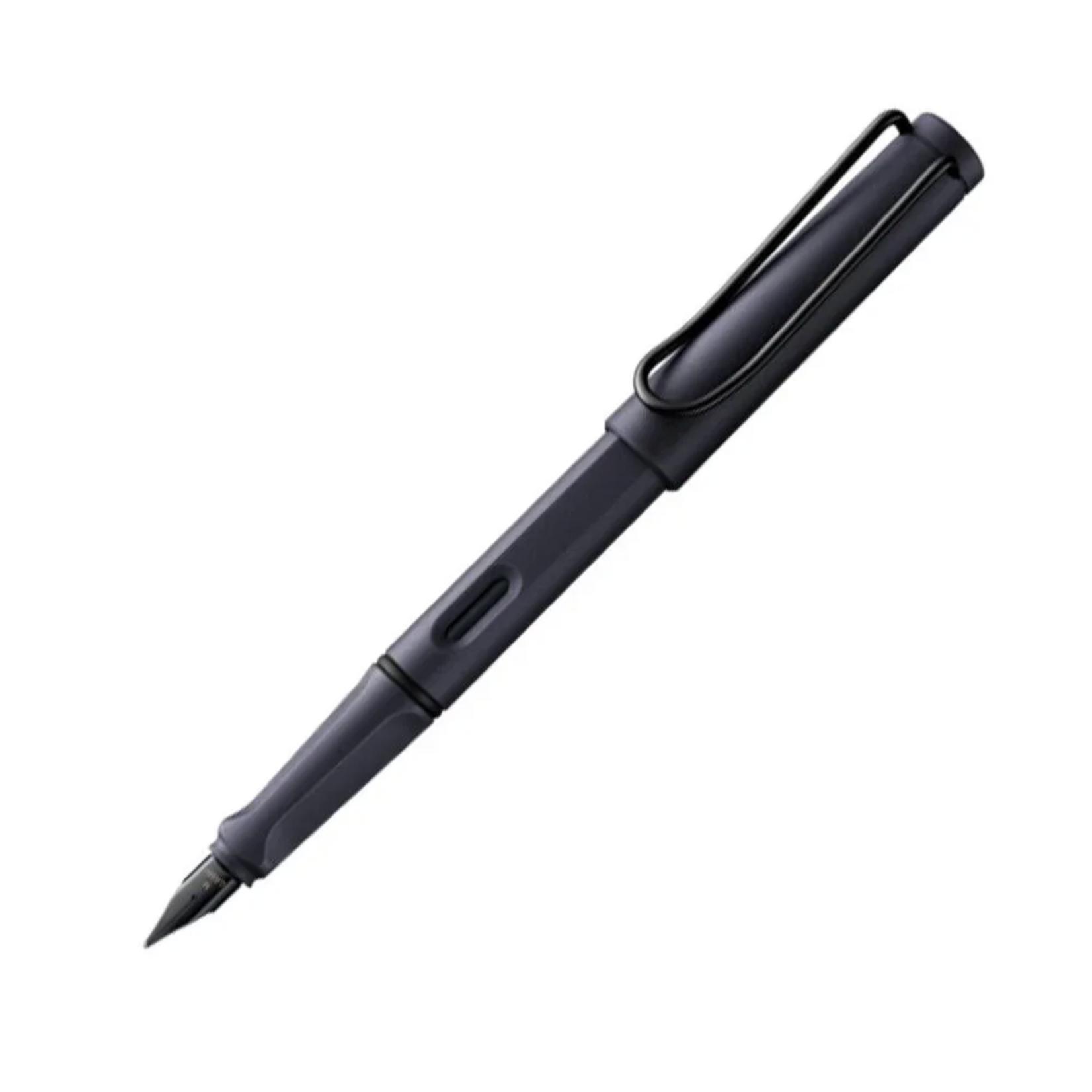 LAMY LAMY Safari Fountain Pen  Steel Black V2 Medium