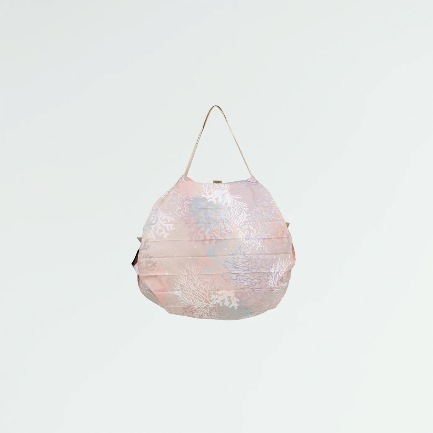 Shupatto Shupatto Compact Reusable Bag, Medium - Coral Reefs, Recycled Collection
