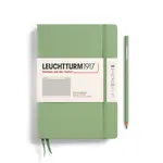 Leuchtturm Leuchtturm1917 Notebook, Medium (A5), Hardcover - Sage, Squared