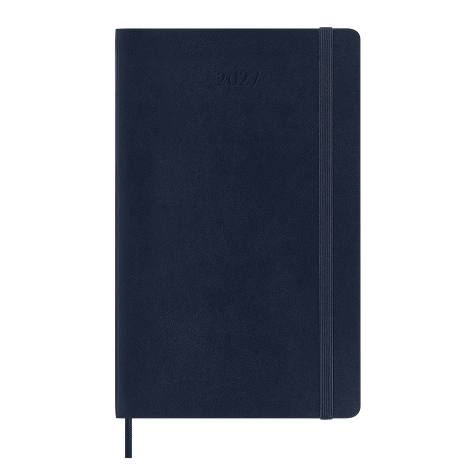 Moleskine Moleskine Classic 12 Month 2027 Weekly Notebook Planner, Soft Cover, Large, Sapphire Blue