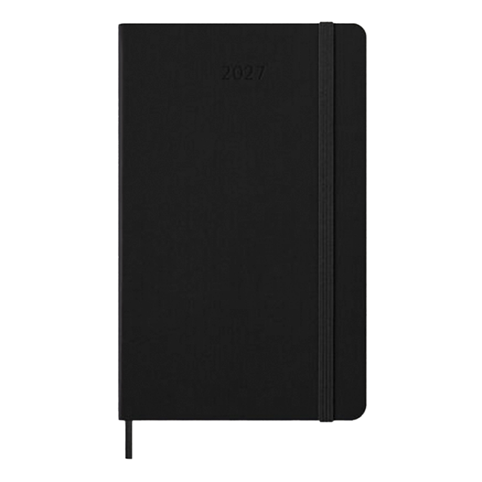 Moleskine Moleskine Classic 12 Month 2027 Weekly Vertical Planner, Hard Cover, Large, Black