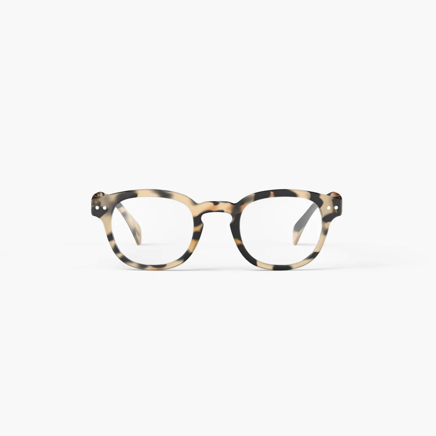 IZIPIZI IZIPIZI C Reading Glasses, Light Tortoise, +1.0