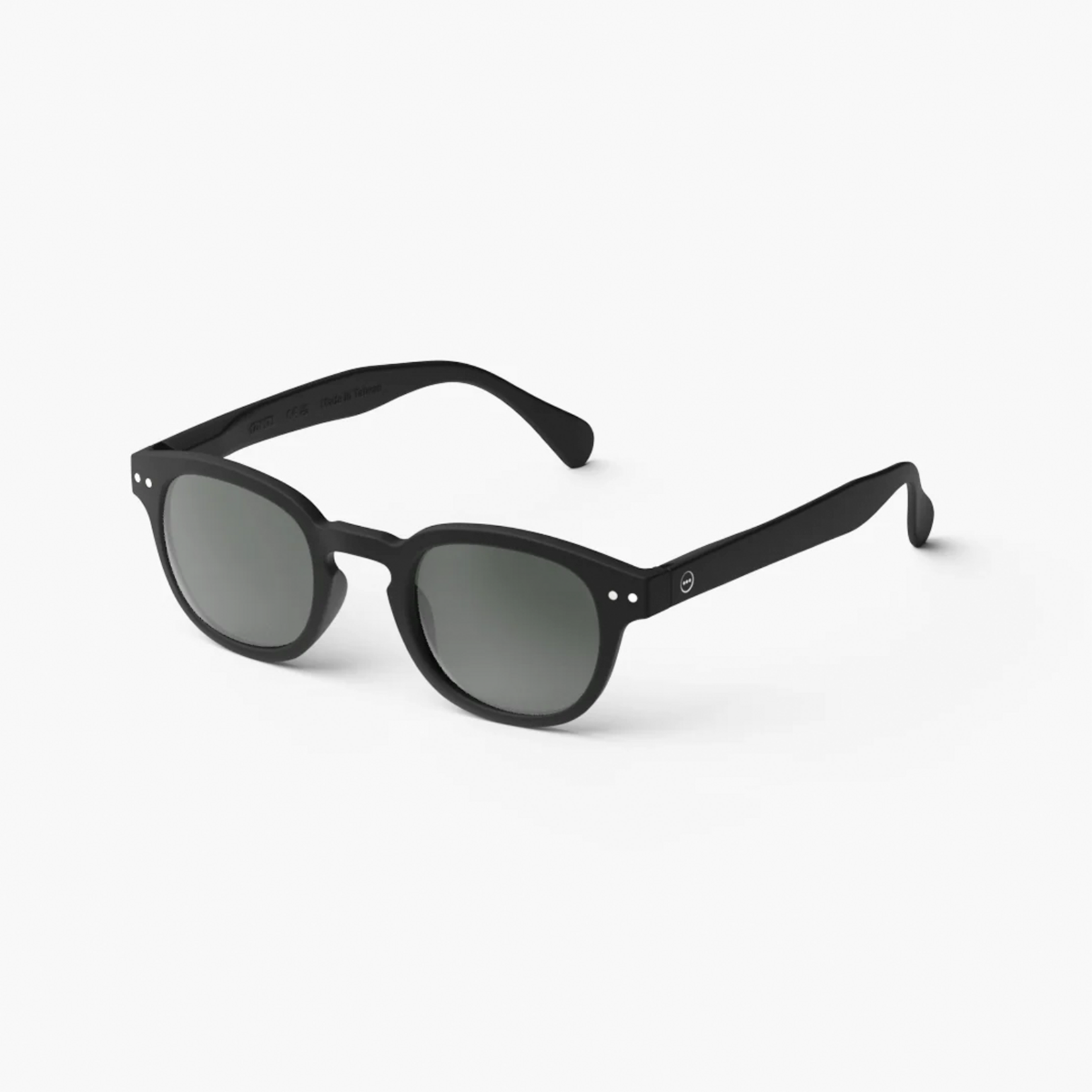 IZIPIZI IZIPIZI C Reading Sun Glasses, Black, +2.5