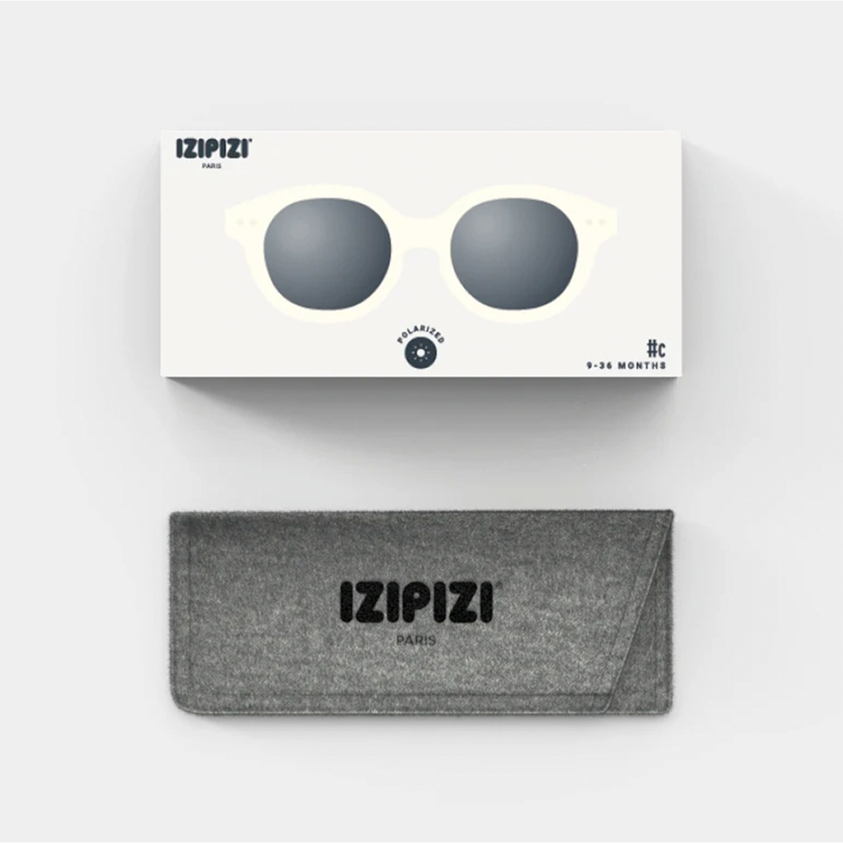 IZIPIZI IZIPIZI C Sun Glasses, Baby (0-9 months), Milk