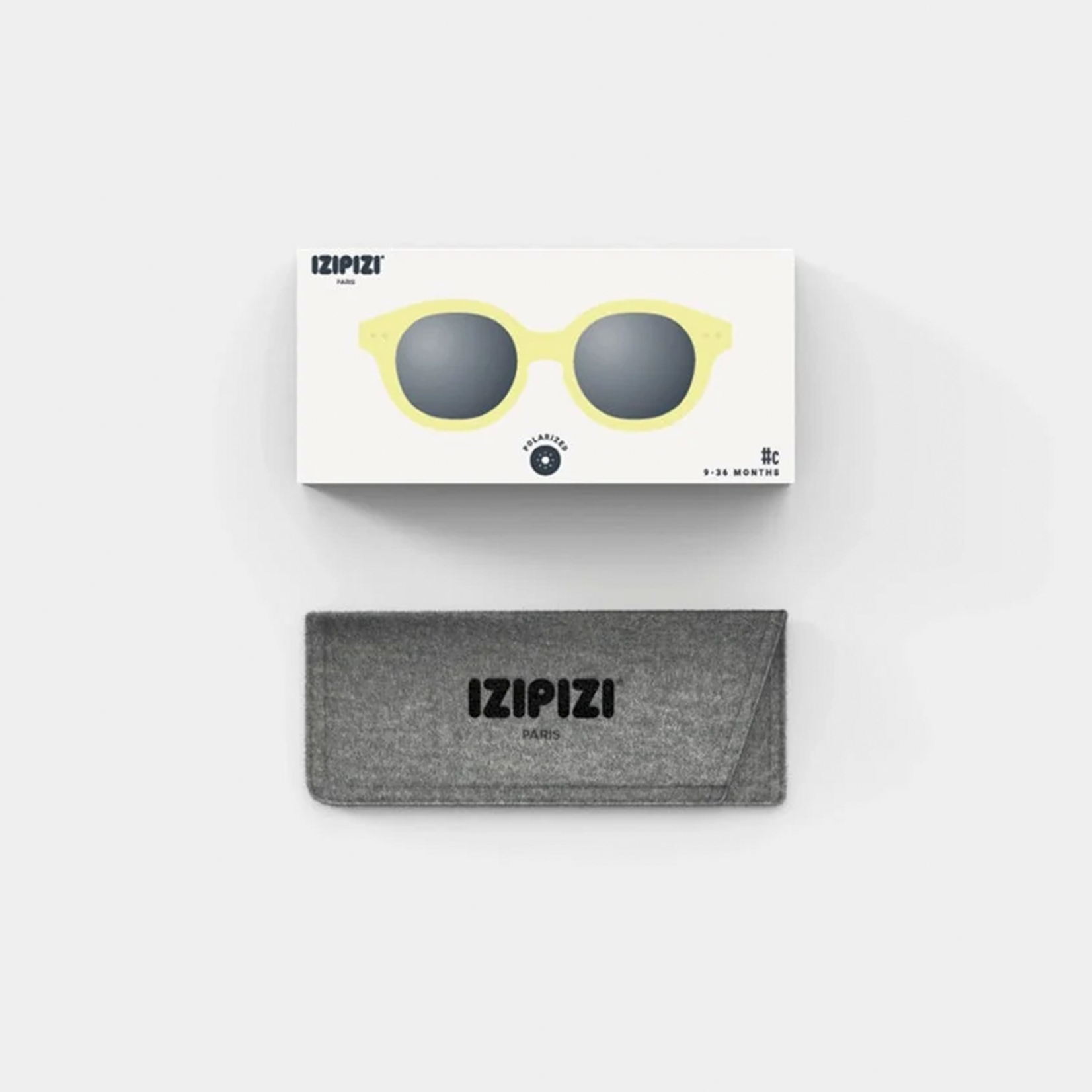 IZIPIZI IZIPIZI C Sun Glasses, Baby (9-36 months), Lemonade