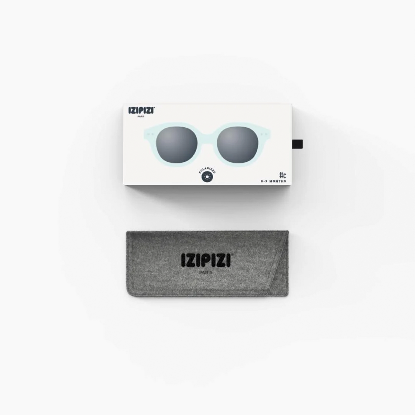 IZIPIZI IZIPIZI C Sun Glasses, Baby (9-36 months), Aqua Green
