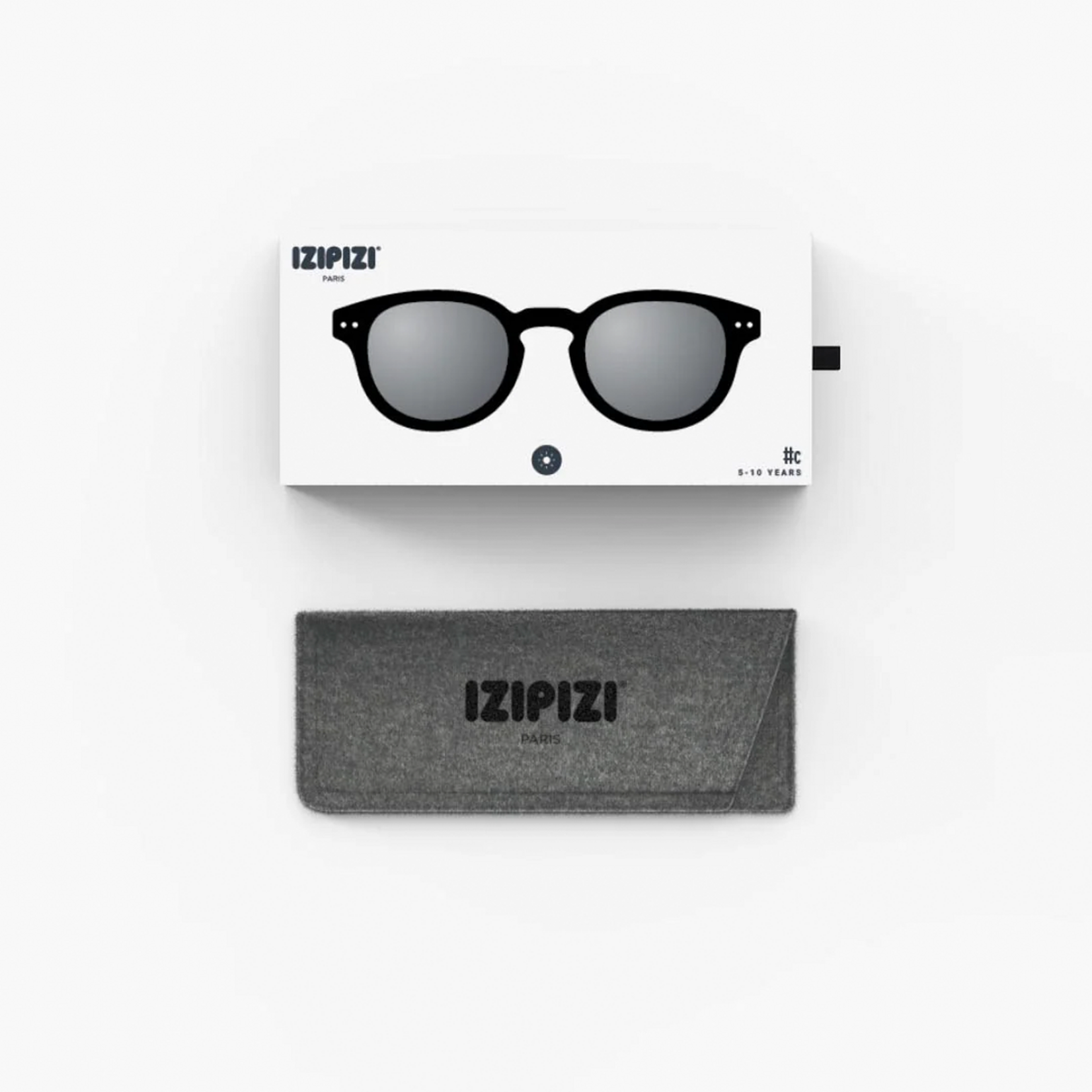 IZIPIZI IZIPIZI C Sun Glasses, Junior (5-10 years), Black