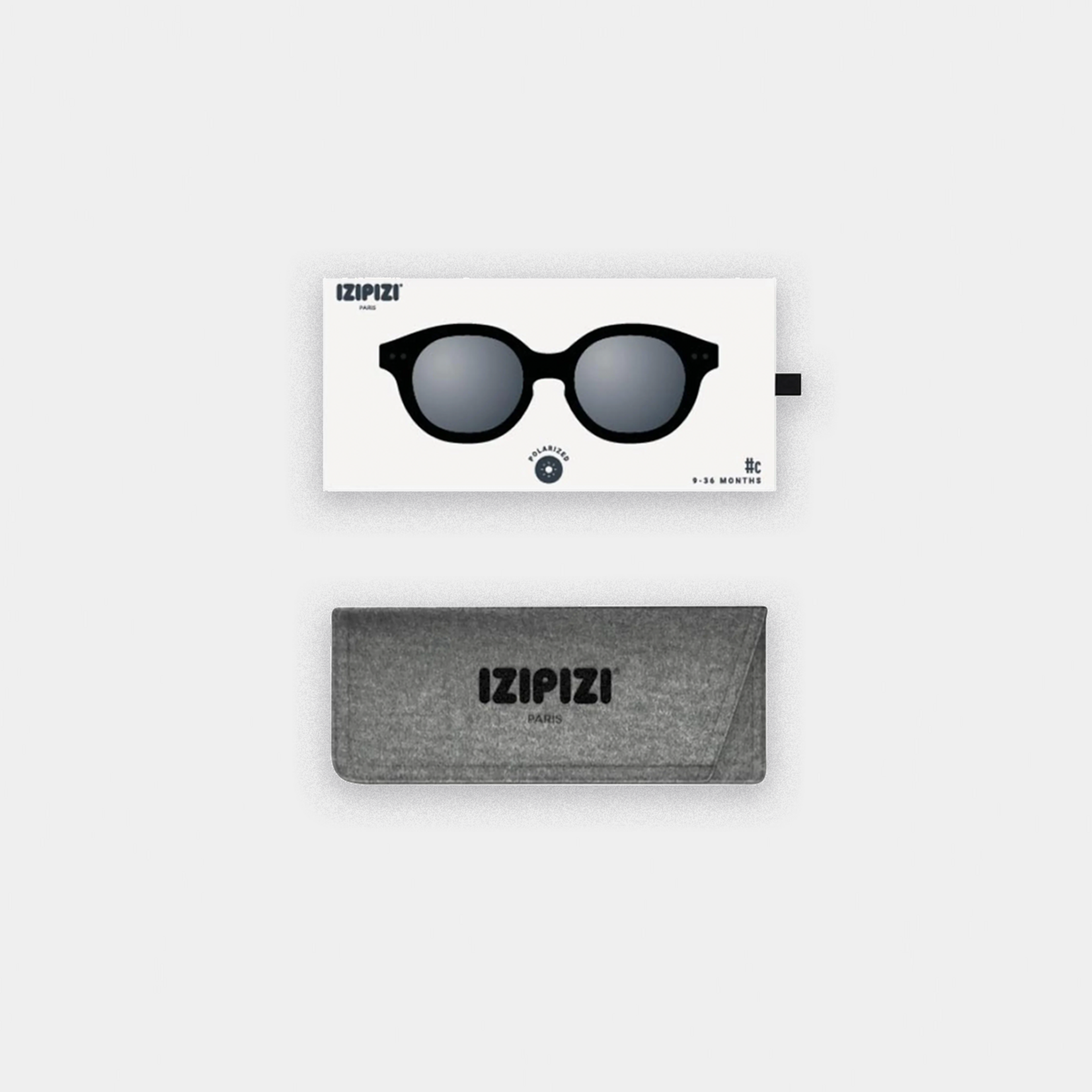 IZIPIZI IZIPIZI C Sun Glasses, Kids (9-36 months), Black