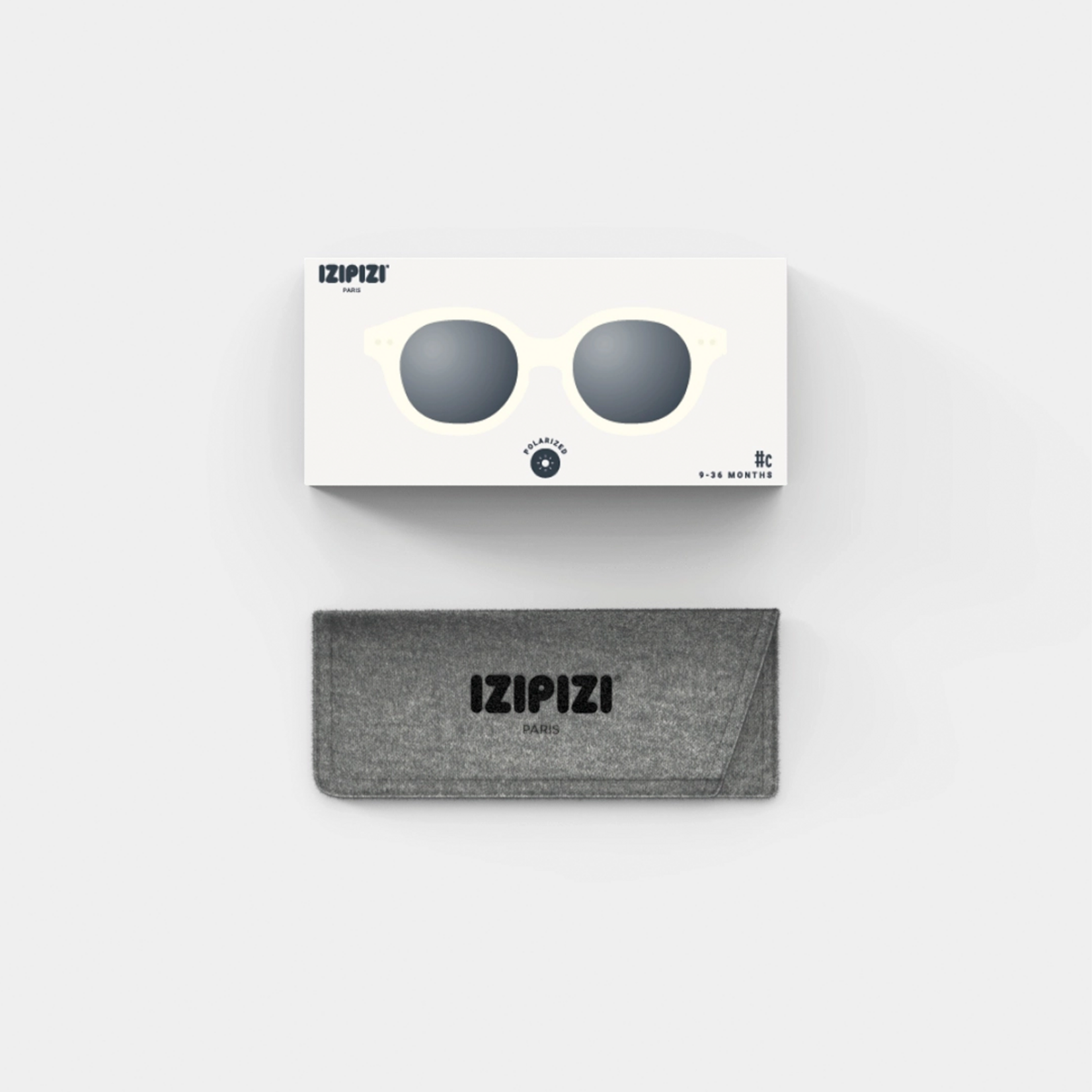 IZIPIZI IZIPIZI C Sun Glasses, Kids (9-36 months), Milk