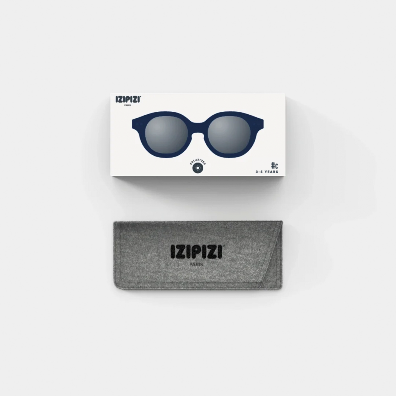 IZIPIZI IZIPIZI C Sun Glasses, Kids Plus (3-5 years), Denim Blue